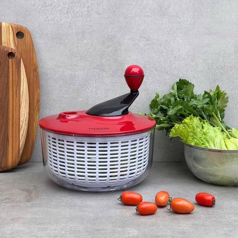 RỔ QUAY RAU KAIYO ĐỎ/XANH 5.5L