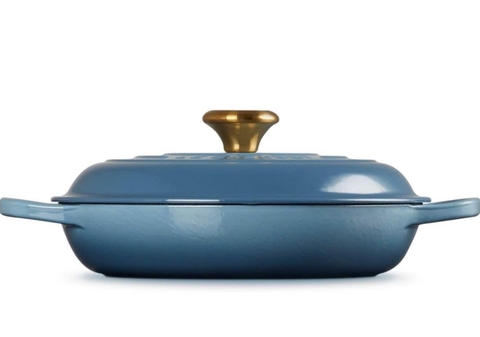 NỒI CHẢO LE CREUSET BRAISER CHAMBRAY 26CM