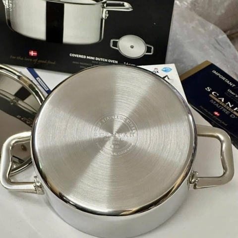 NỒI INOX SCANPAN MAITRE D' 16CM 1,5L