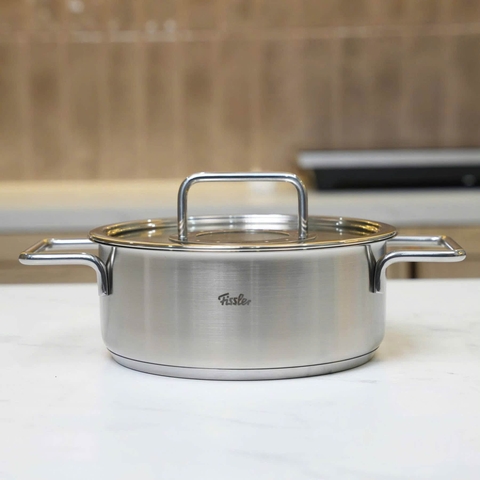 Bộ nồi Fissler Pure 4 nồi nắp kính