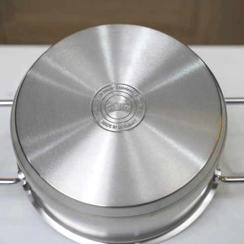 Bộ nồi Fissler Pure 4 nồi nắp kính