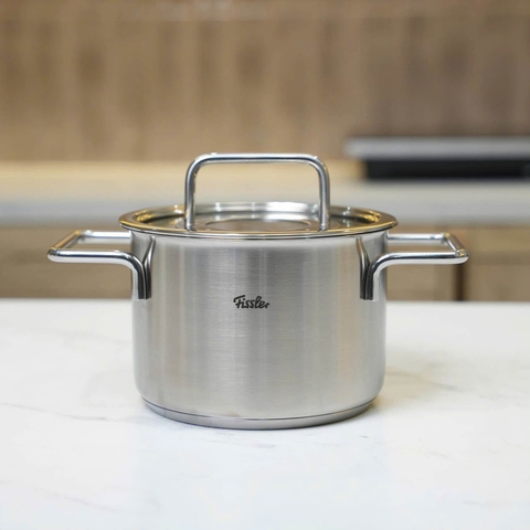 Bộ nồi Fissler Pure 4 nồi nắp kính