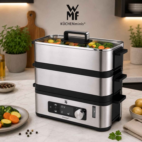 Nồi hấp điện 2 tầng WMF Kimi Steamer