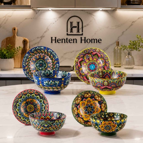SET 4 BÁT PHỞ HENTEN HOME 690ML 15CM