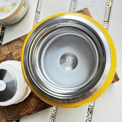 BÌNH Ủ CHÁO KAIYO KTJ-3970 VÀNG 500ML