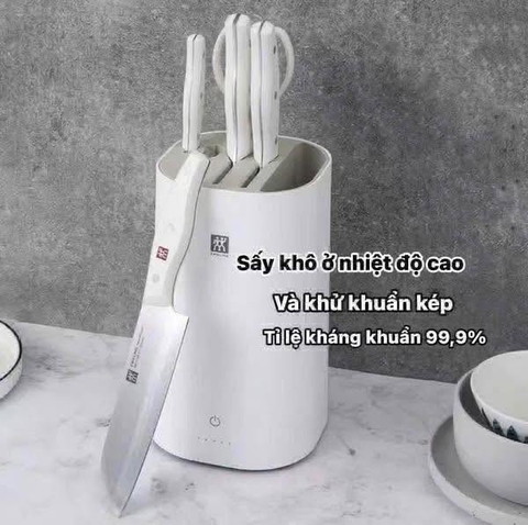 SET 6 MÓN DAO ZWILLING TWIN POLLUX WHITE TRẮNG