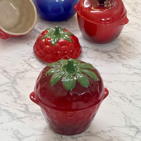 Set 4 thố củ quả Le Creuset