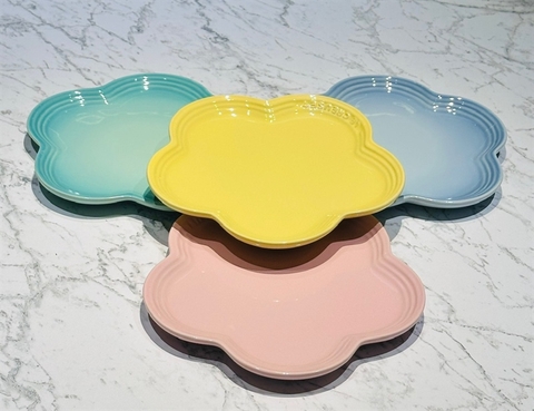 SET 4 ĐĨA HOA LE CREUSET SORBET 23CM