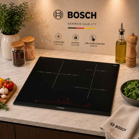 BẾP TỪ BOSCH PID775DC1E BẾP 3 SERI 8