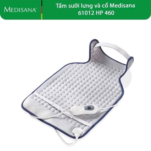 TẤM SƯỞI LƯNG VÀ CỐ MEDISANA HP460