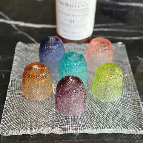 Set 6 cốc Tricot (Assorted Colors) 300ml IVV