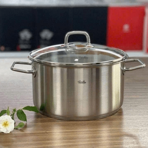 BỘ NỒI FISSLER VISEO 5 MÓN ( 4 NỒI 1 QUÁNH) NẮP KÍNH