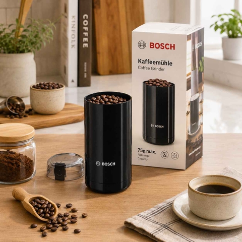 MÁY XAY CAFE CẦM TAY BOSCH TSM6A013B ĐEN