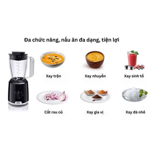 MÁY XAY SINH TỐ BRAUN JB1000BK