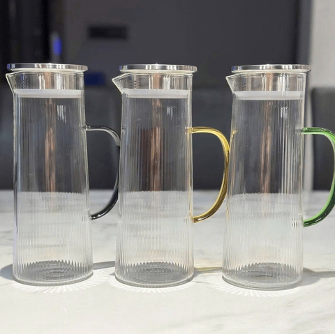 Bình nước Narciso Borosilicate Xanh lá 1,1 L IVV