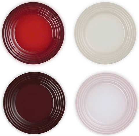 Set 4 đĩa Le Creuset Petits Fours 17cm