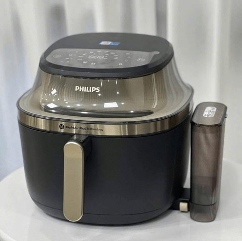 NỒI CHIÊN KHÔNG DẦU KÈM HẤP PHILIPS NA543/00