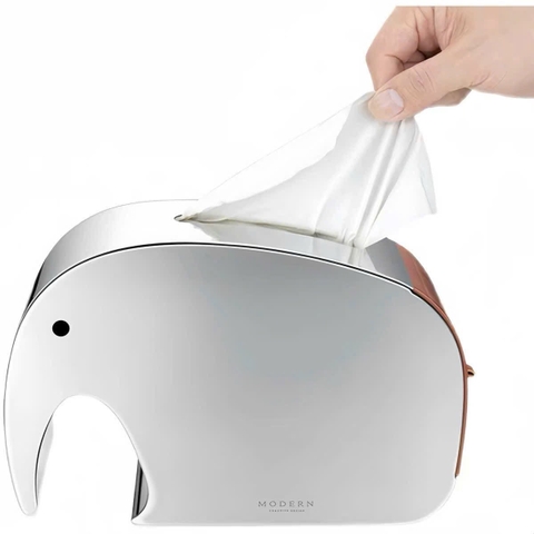 HỘP GIẤY ĂN INOX MODERN HÌNH CON VOI