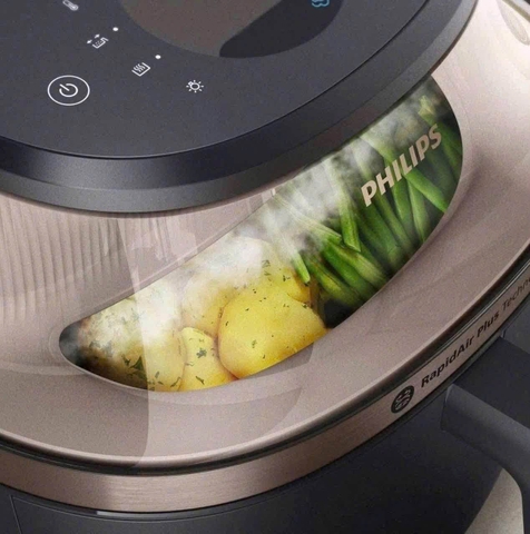 NỒI CHIÊN KHÔNG DẦU KÈM HẤP PHILIPS NA543/00