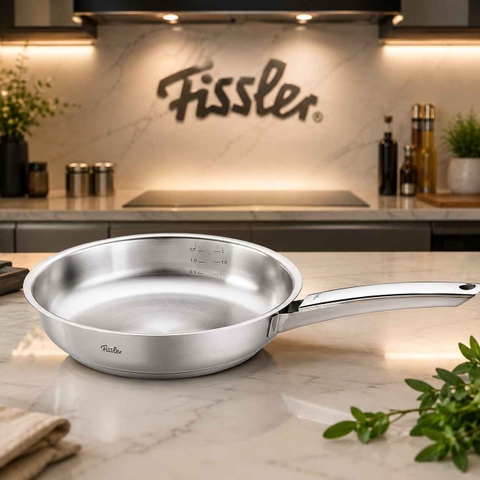 CHẢO INOX FISSLER PURE 24CM 1 QUAI