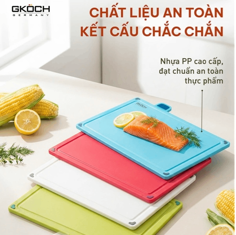 Bộ 4 thớt kèm đế, Model: JH-045. Nhãn hiệu Gkoch