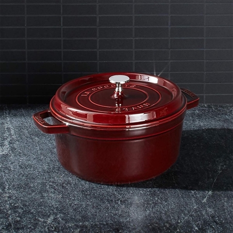 NỒI GANG STAUB GRENADINE MÀU ĐỎ MẬN