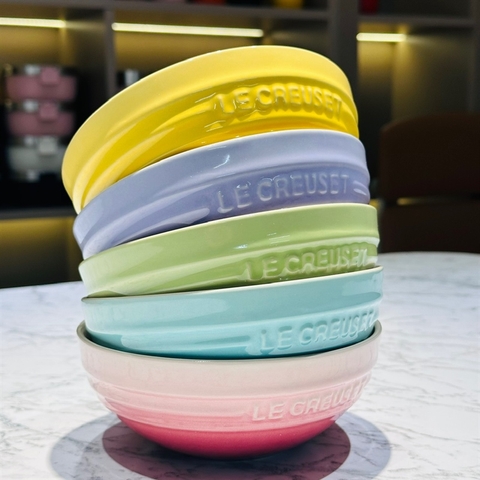 SET 5 BÁT LE CREUSET 15CM MÀU PASTEL