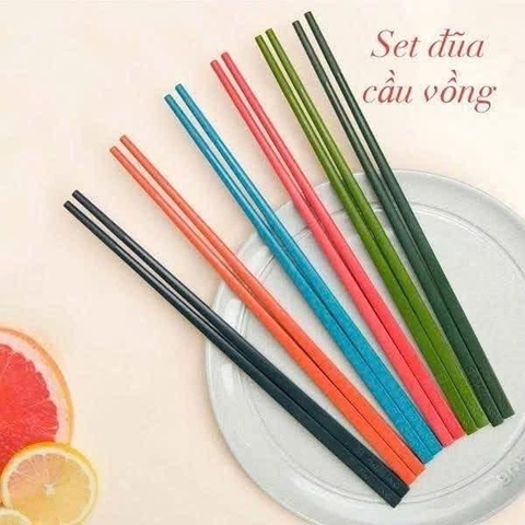 SET 6 ĐÔI ĐŨA ZWILLING CẦU VỒNG