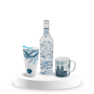 Ca - Ly - Chai - Hộp sứ
