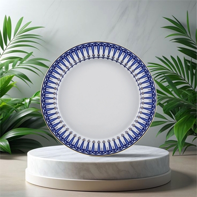 Dĩa tròn 19cm - Gastroline - Đồng Tâm Xanh Dương