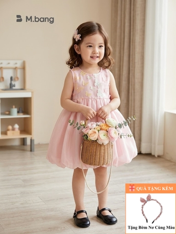 Váy Bé Gái Dáng Bí M.bang Thiết Kế Xinh Xắn Độc Đáo