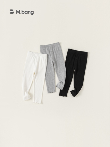 Quần legging siêu co giãn chất mềm mịn M.bang cho bé gái