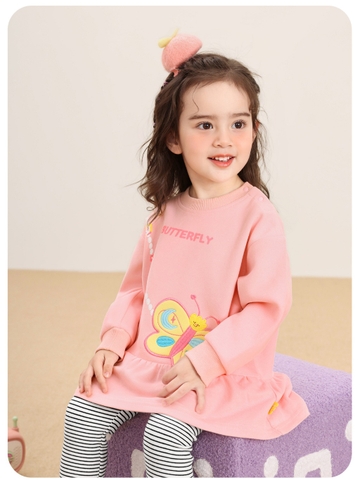 Váy lửng nỉ thiết kế xinh xắn CUTEPANDA'S cho bé gái
