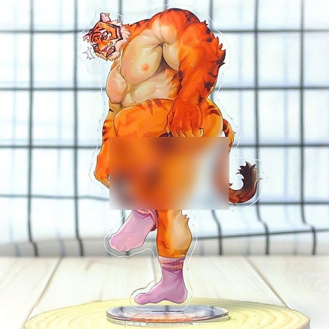 Mô hình/ Standee Furry OSCAR - Fortnite -nhựa Mica-15cm