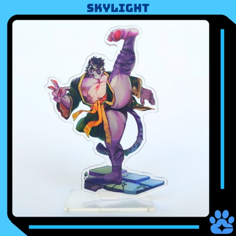 Mô Hình Standee Furry YAO nhựa mica 14cm