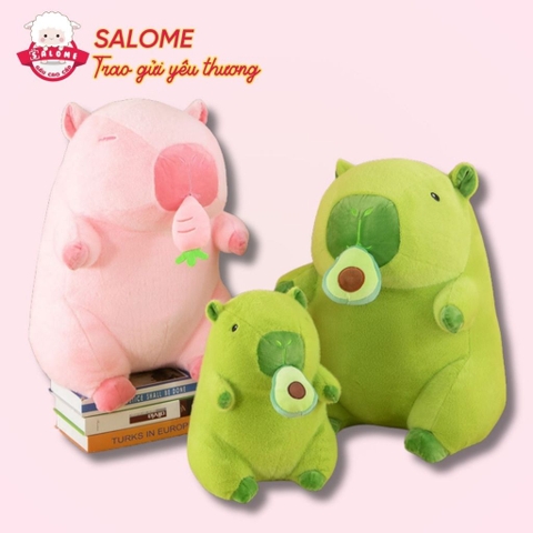 Gấu Bông Capybara Rút Bơ