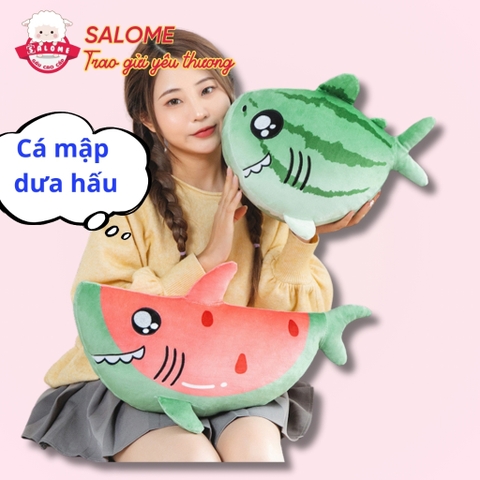Gấu Bông Con Cá Mập Dưa Hấu