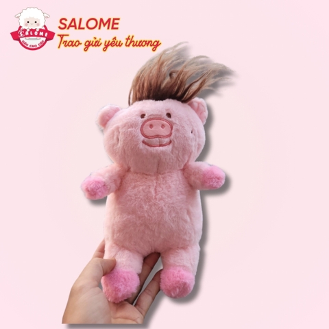Gấu Bông Con Heo Tóc Xù Nhí 25cm