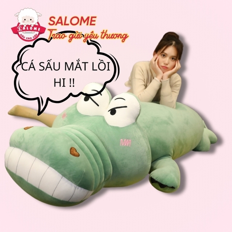 Gấu Bông Con Cá Sấu