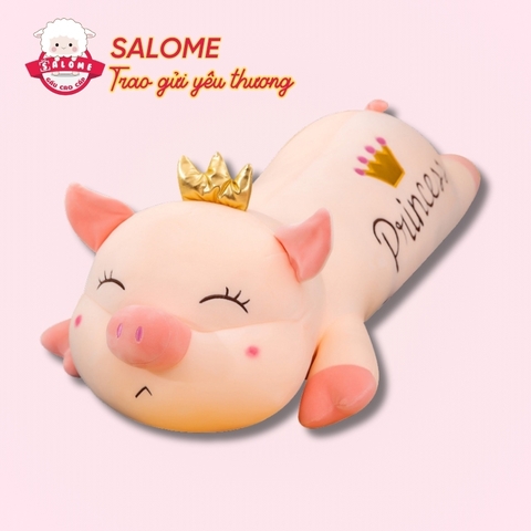 Gấu Bông Heo Đội Vương Miện
