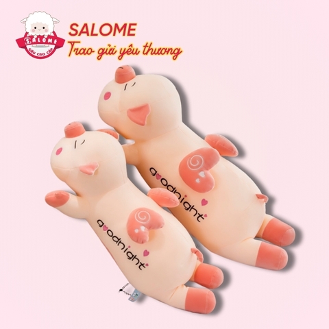 Gấu Bông Heo Cánh Tim