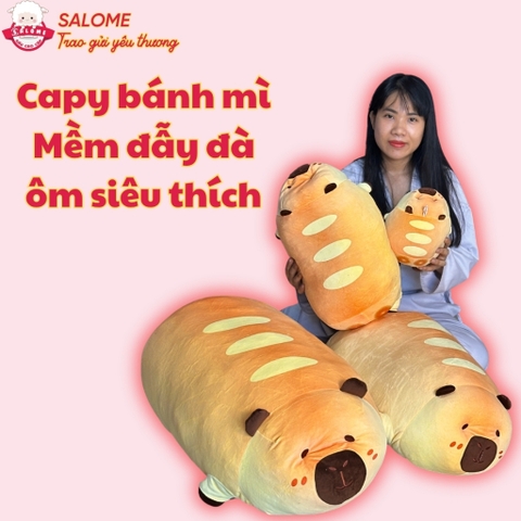Gấu Bông Capybara Bánh Mì