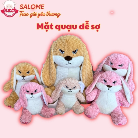 Gấu bông thỏ giận dữ, Thỏ mặt quạu