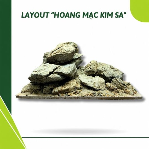 Layout Hoang Mạc Kim Sa (CHƯA KÈM BỂ MINI STREAM)