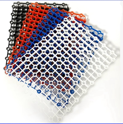 Vì Nhựa Lót Đáy Bể Lọc Hồ Cá 20x26cm Kèm 5 Chân Đế Dùng Cho Bể Tràn Dưới/Trên, Nắp Đậy, Vách Ngăn