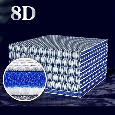 Bông Lọc Bể Cá 8D Đa Lớp Lọc Thô Lọc Bụi Mịn Tái Sử Dụng Nhiều Kích Thước, Độ Dày 2cm