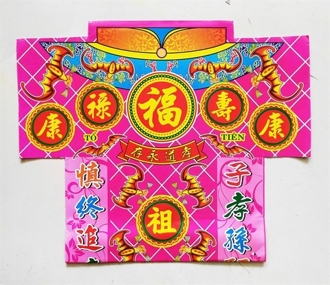 Áo (phối bộ giấy cúng)