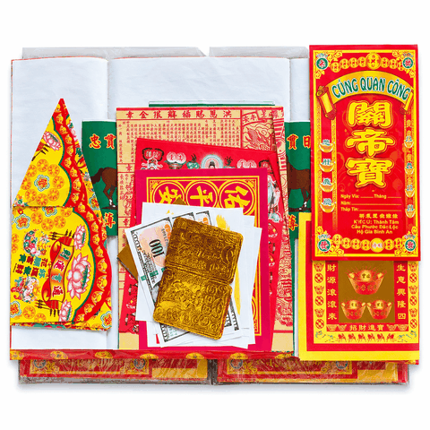 Giấy cúng Quan Công-Tam Thánh Đế Quân(kèm văn khấn)