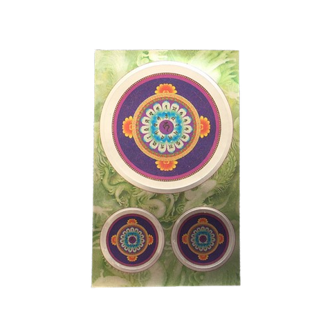 Miếng dán,Decal dán Chú [khổ chữ nhật]