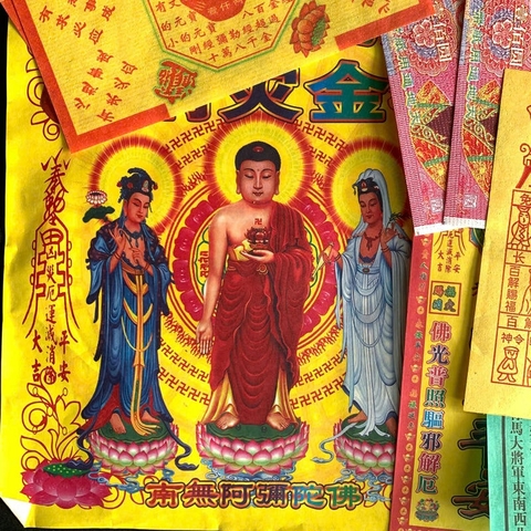 Bộ Giấy cúng Tam Thế Phật